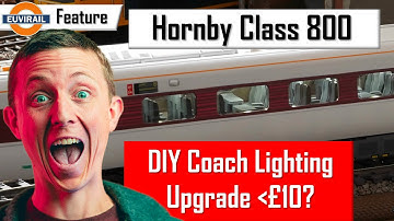 Hornby LNER Azuma IEP Class 800 Low Cost DIY Coach Lighting Upgrade