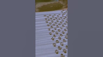 Hand block print ❤️‍🔥#bagruhandblockprint #jaipur #blockprint #sanganeriprints #bagru #cottonclothin