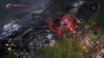 Nioh - Memories of Death-Lilies: Living Weapon Yokai Yoki & Drowned Fight, Fire Omanori Charm