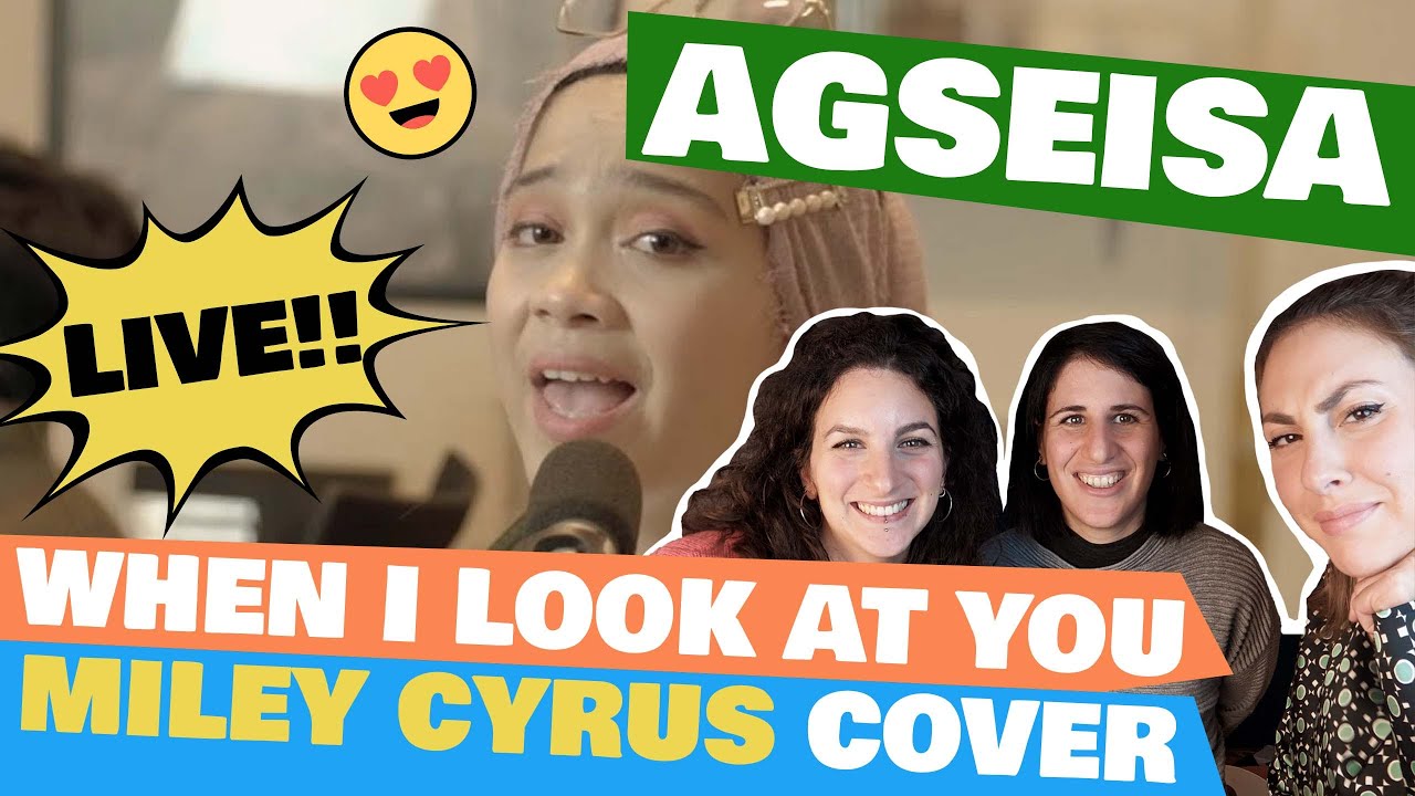 Реакция ИТАЛЬЯНСКИХ ДРУЗЕЙ на песню AGSEISA - When I Look At You (кавер Майли Сайрус) | СУБТИТРЫ