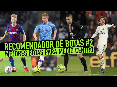 MEJORES BOTAS PARA MEDIO CENTRO | RECOMENDADOR FUTBOLISTAS #2 - YouTube