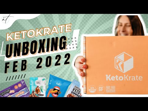 NEW Keto  Krate Unboxing  Video! CHECK OUT What's Inside February 2022's box!