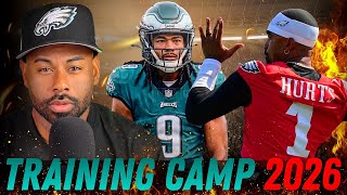 10 Burning 🔥Questions for Eagles Training Camp 2026