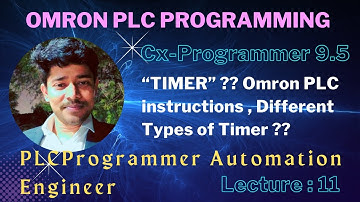 “Timer” #TIM #TIMH #TMHH” #TTIM #TIML” #MTIM “PLC programming #Cx- Programmer software.#instruction