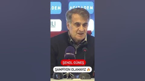 BİZ ŞAMPİYON OLAMAYIZ !