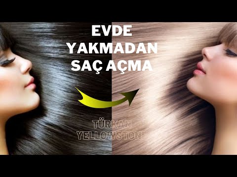 Video: Evde Saçları Açmanın 4 Yolu