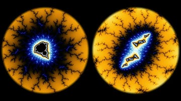 Complex Walker - Mandelbrot Set Zoom vs Julia Set