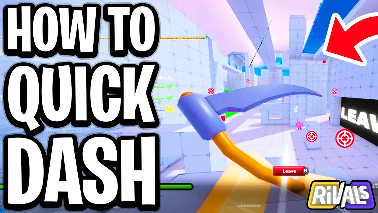 How To Quick Dash With Sycthe In Rivals - Full Guide - YouTube