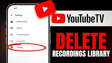 How To Delete Recordings From Library On YouTube TV (Step-by-Step)