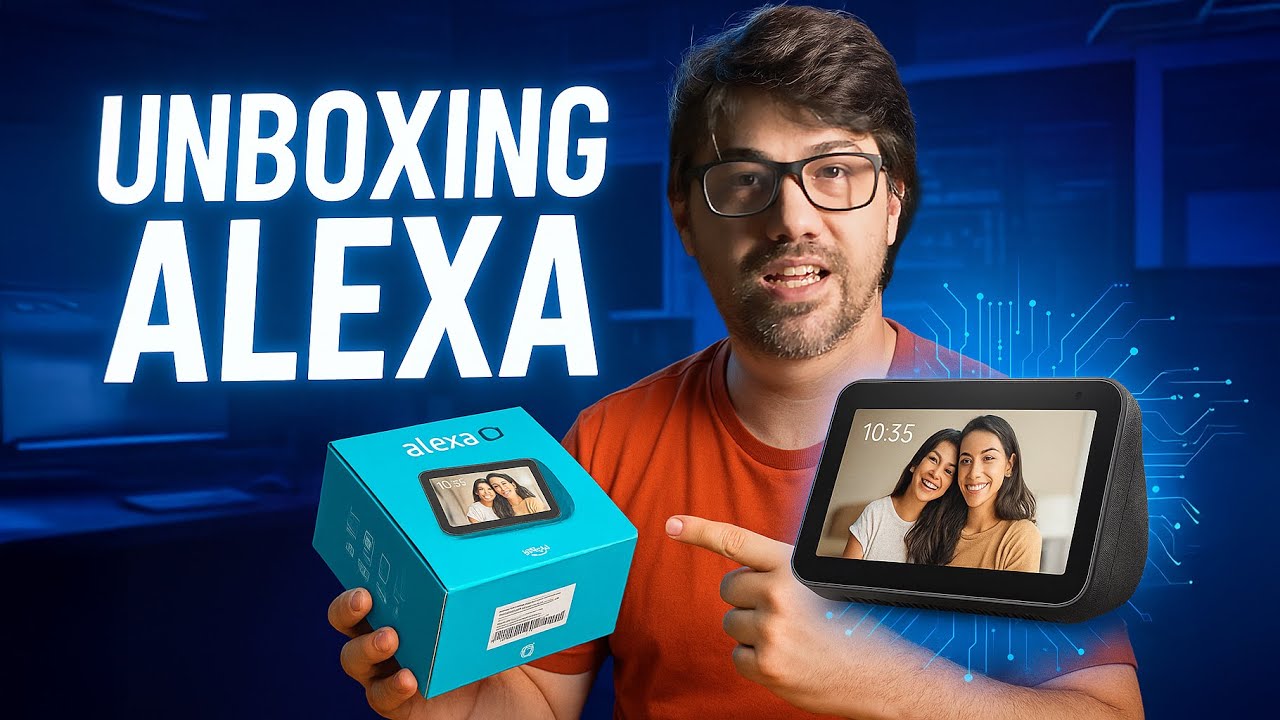 Alexa Echo Show 5"- 3ª Geração - Hands On