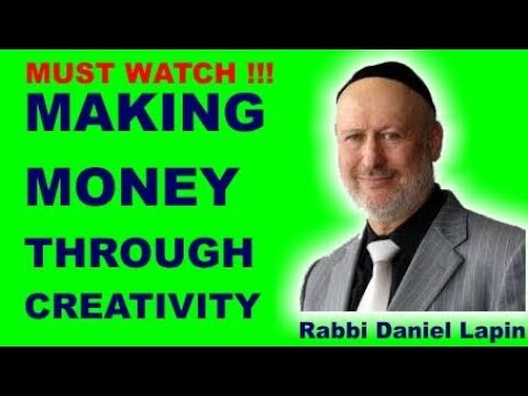 rabbi daniel lapin creativity and making money