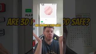 Are 3D prints food safe? #3dprinting #bambulab #discussion