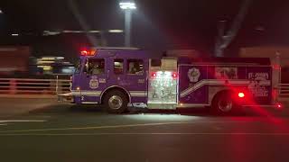 SJRFD Engine 2 responding code 3