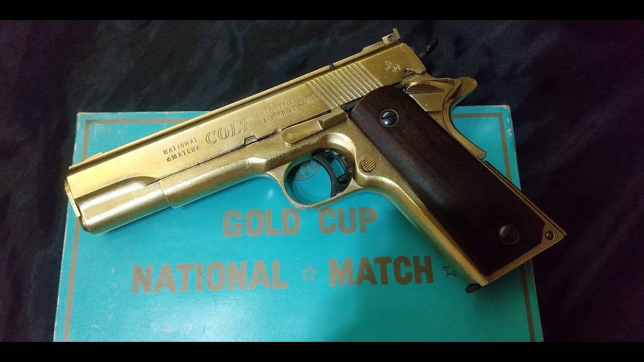 モデルガン CMC ゴールドカップ ナショナルマッチ 3型 Colt Gold Cup