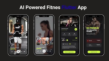 AI-Powerd Fitness App Flutter Template | Fitness Tracker & Workout App