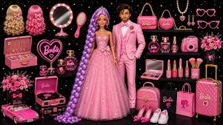 12:24 Minutes Barbie Princess Kitchen & Rock Bed Playset Unboxing | Relaxing ASMR Toy Review screenshot 5