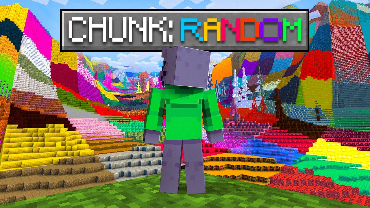 TODOS Los CHUNKS De MINECRAFT Son RANDOMS 🤓