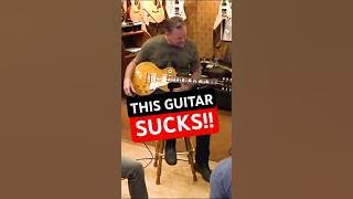 JAMES HETFIELD PICKING THE PERFECT GUITAR TO PLAY THE RIFF #METALLICA #shorts