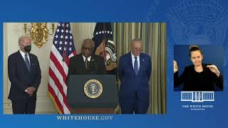 Majority Whip Clyburn Delivers Speech at President Biden's Signing of the Inflation Reduction Act