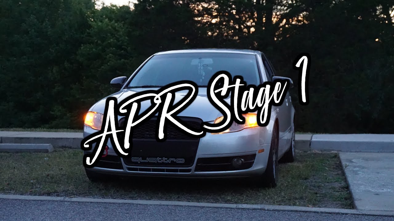 GOING TUNED! APR STAGE 1 | Audi A4 B7 | - YouTube