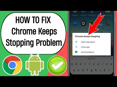 How to Fix Chrome Keeps Stopping Problem | Chrome keeps stopping on Android phone