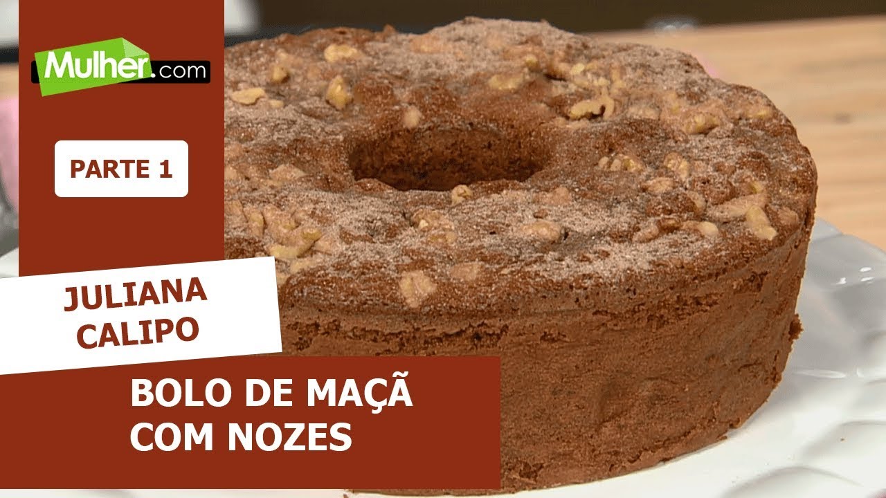 Bolo de Maçã com Nozes - Juliana Calipo - 22/08/2019 P1
