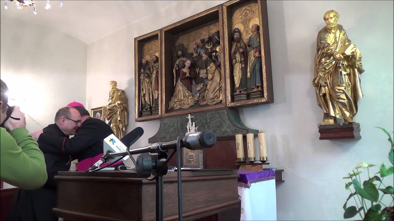 Ogłoszenie nominacji biskupa Jacka Kicińskiego