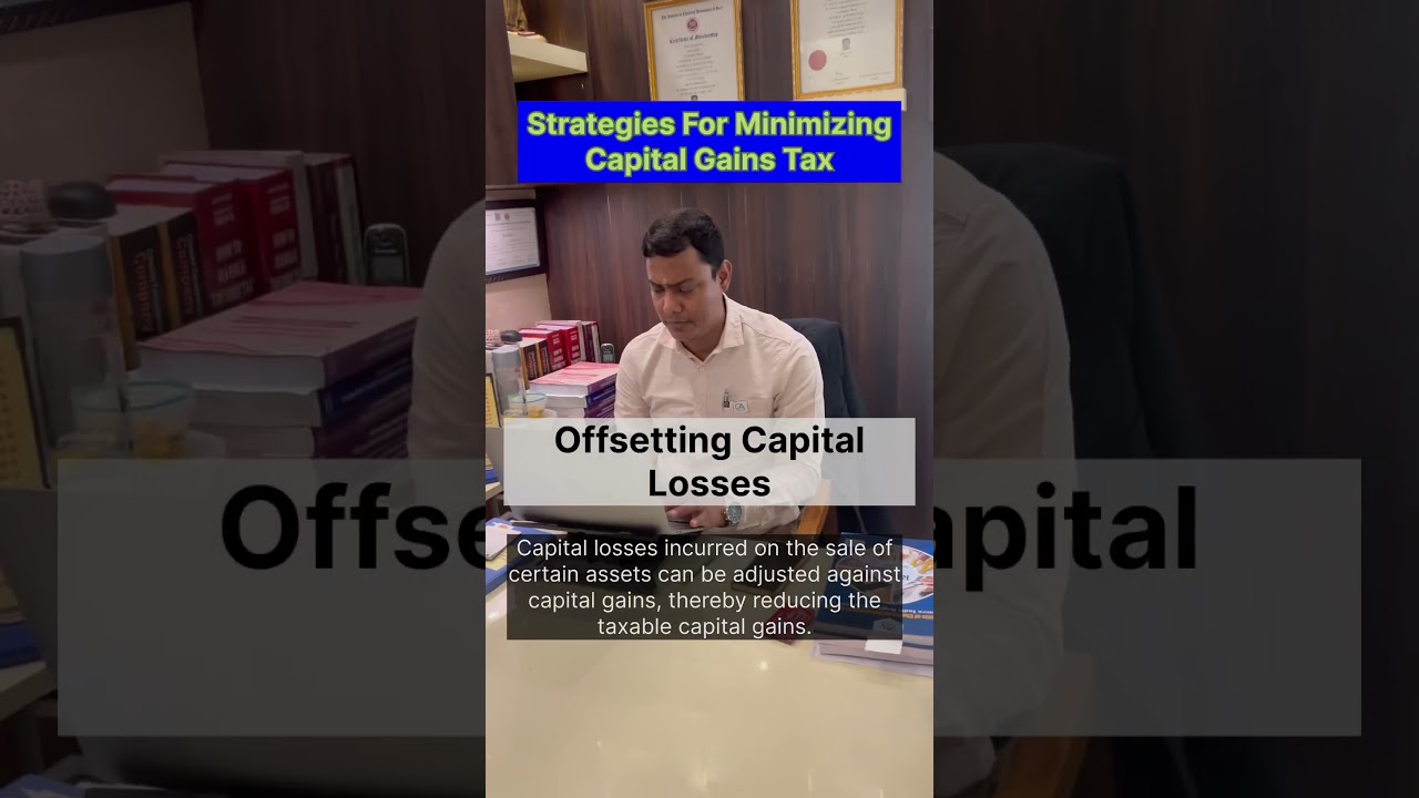 Strategies for Minimizing your Capital Gain Tax✨