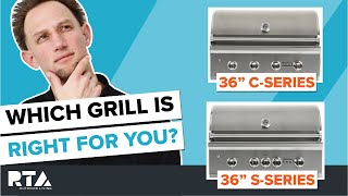 Which Grill Is Right For You? Coyote 36" C-Series vs 36" S-Series | RTA Outdoor Living