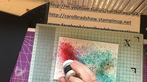 Brusho SprinkleIT Effects - Carol Creates