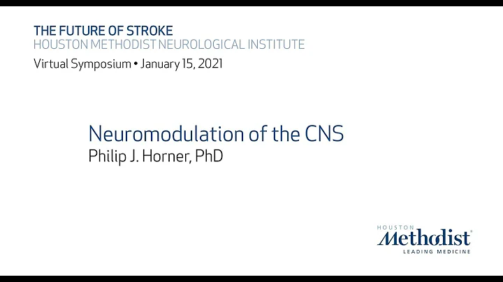 The Future of Stroke 2021: "Neuromodulation of the CNS" Dr. Phil Horner