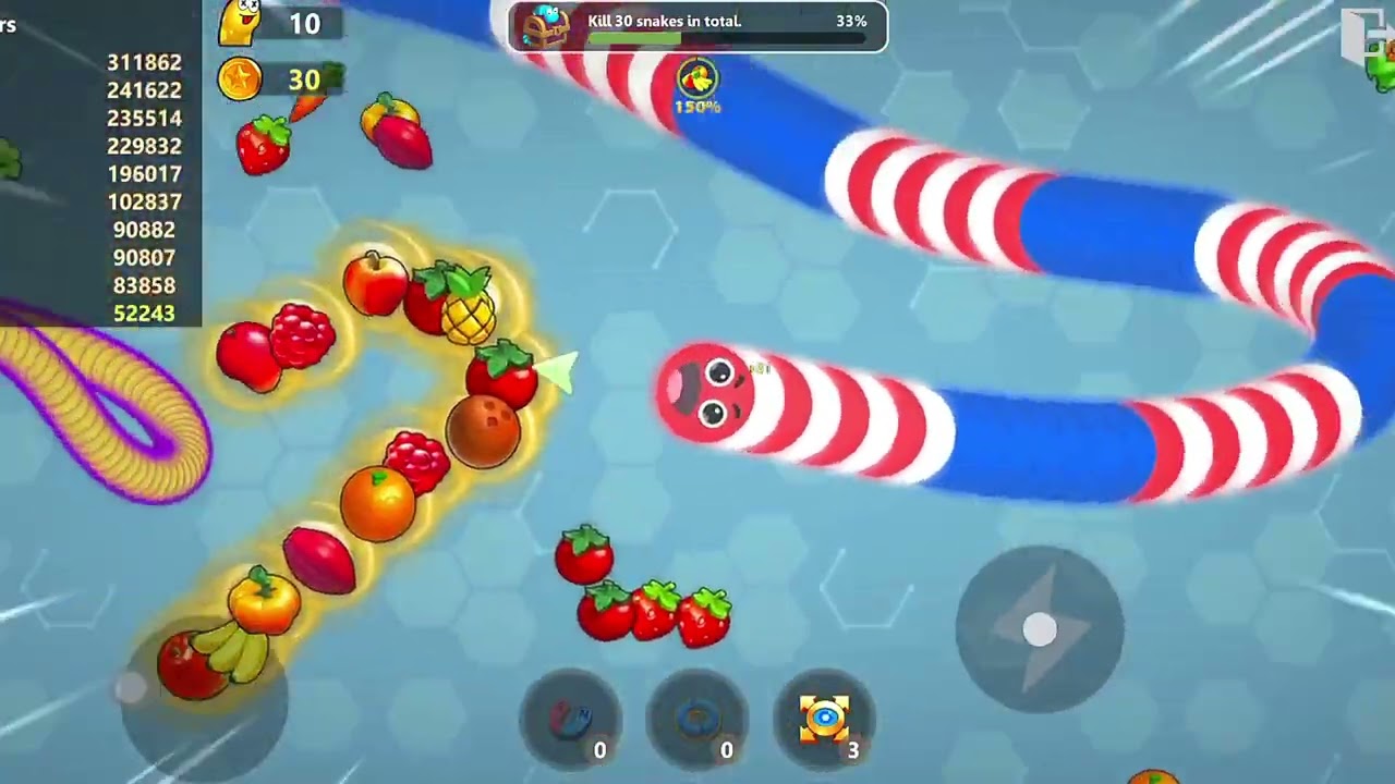 Giant Snake Ka Dhamaka 🐍🔥 | Full Map Controller 