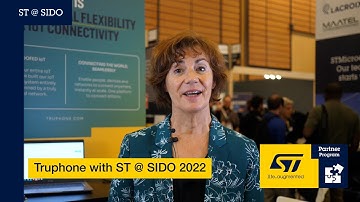 Truphone with ST at SIDO 2022