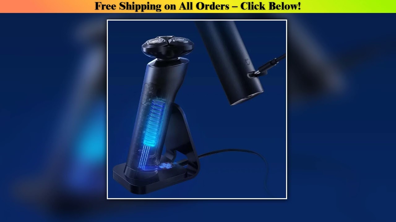 XIAOMI MIJIA S700 Electric Shaver Trimmer For Men Triple Blade Razor Shaving Beard Machine Dry Wet