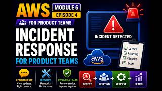 Incident Response for Product Teams | AWS for Product Teams M6E4