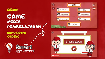 Game Media Pembelajaran menggunakan aplikasi smart app creator SAC [100% TANPA CODING] [DEMO]