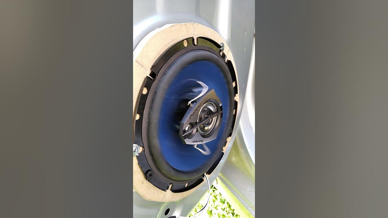Динамики Pioneer TS-1639R в Hyundai Solaris 2 - YouTube