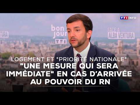 Housing and "National Priority": An "Immediate" Measure if the RN Comes to Power | TF1 INFO