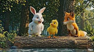 Bobo the Brave Bunny | The Lost Forest Adventure | Kids AI Cartoon