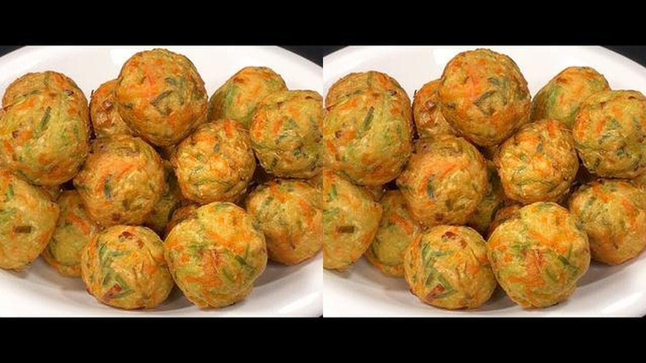 炸萝卜丸子，放面粉和淀粉就错了，教你正确做法，焦香酥脆不吸油 #抖音心动餐厅榜 #会吃星人请集合 #炸萝卜丸子