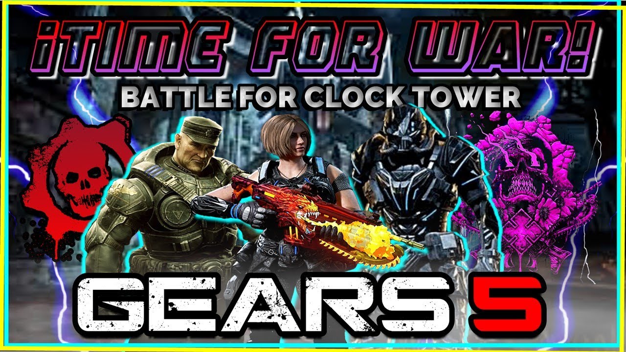 Gears 5 ¡TIME FOR WAR! LaggyMan ft. DencelKill & SDL Ichxsel YouTube