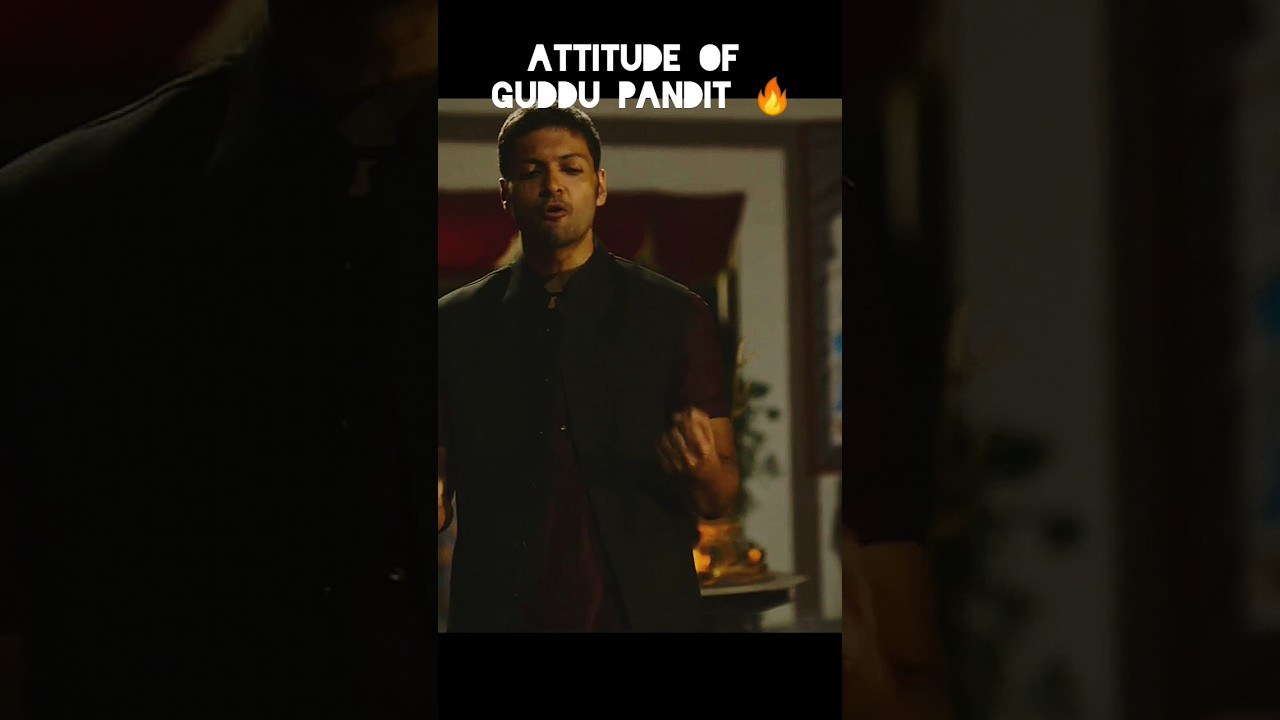 Attitude Of 🖕 Guddu Pandit 😈 | Mirzapur season 3 |