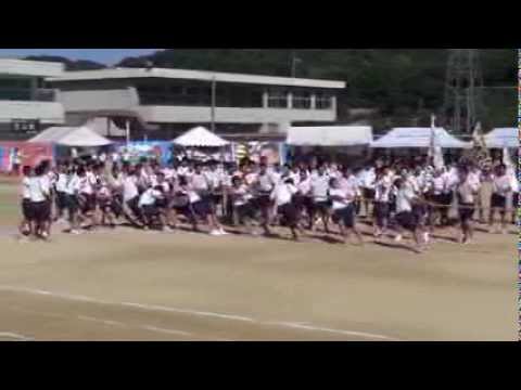 笠工2013体育大会綱引き決勝