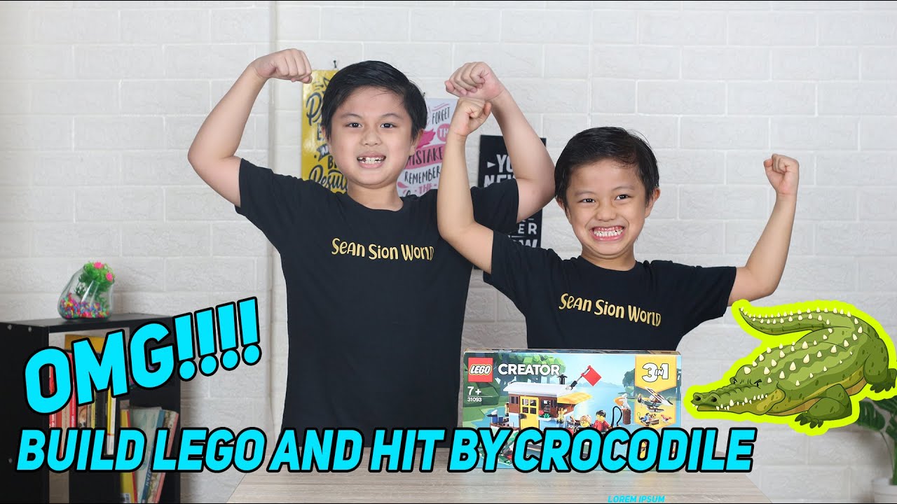 CARA Membuat LEGO Creator Riverside HouseBOAT l How to build Lego Creator Riverside HouseBoat