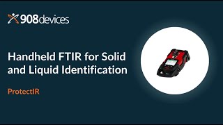 ProtectIR - Handheld FTIR for Solid and Liquid Identification