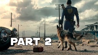 Fallout 4 Walkthrough Gameplay Part 2 - DogMeat! & Power Armour (PS4)