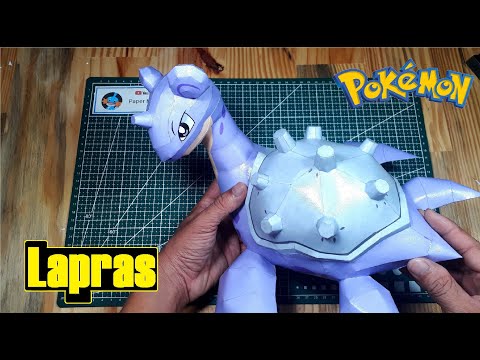 Video Lapras | Pokemon PaperCraft | modelo de papel | 종이 모델... - youtube