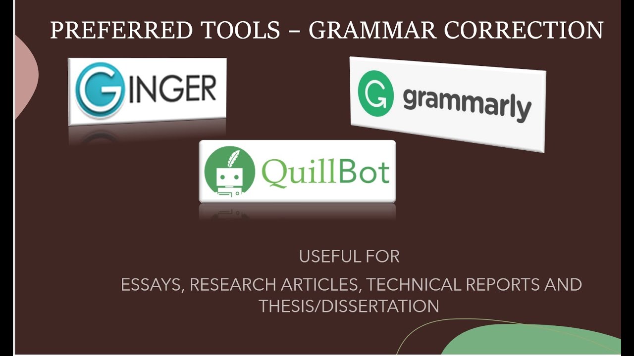 thesis checker grammarly