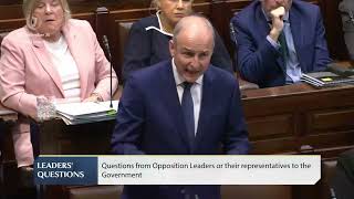 Leaders Questions Returns With Heated Exchange On Irish Unity In Dáil