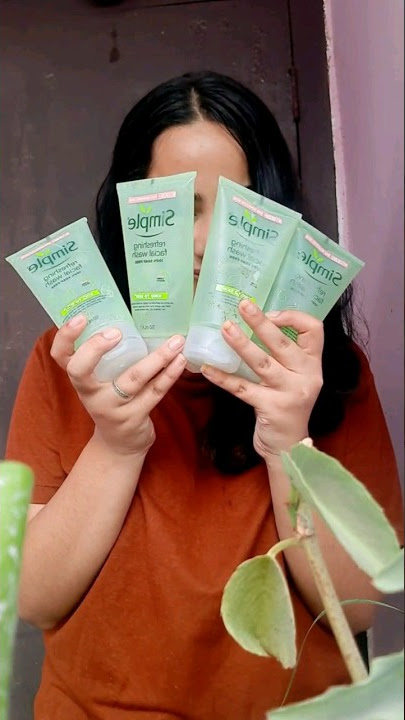 Simple Face Wash review #facewash #simplefacewash